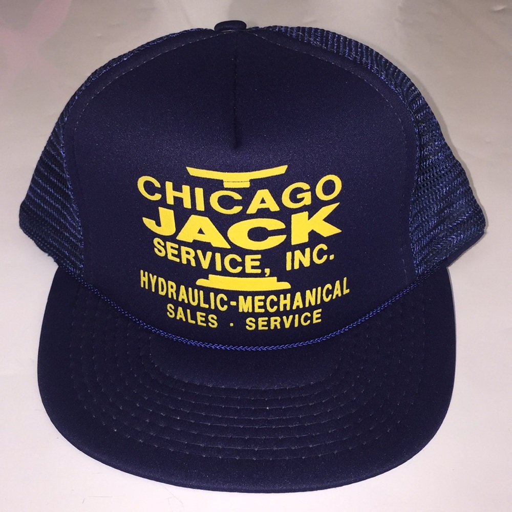 mens Chicago Jack Service Vintage Deadstock Hat